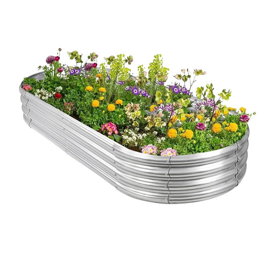 Raised Garden Bed Outdoor Galvanized Planter Boxes - Direct On Sale
