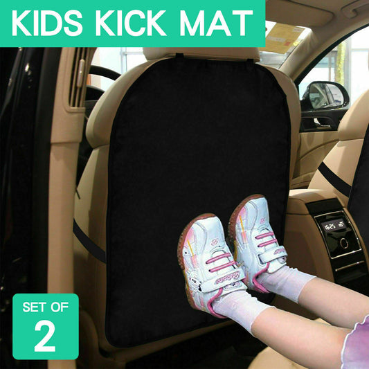 2x Car Back Seat Protectors Covers Travel Auto Kid