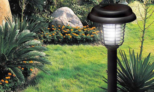 Solar Lights - LED Solar Bug Zapper & Garden Light