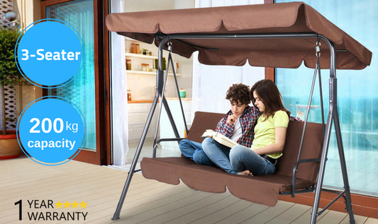 Outdoor 3 Seater Swing Chair