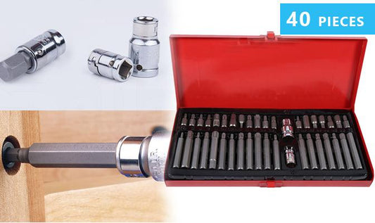 Tools & Equipment - 40Pcs Power Bit Set