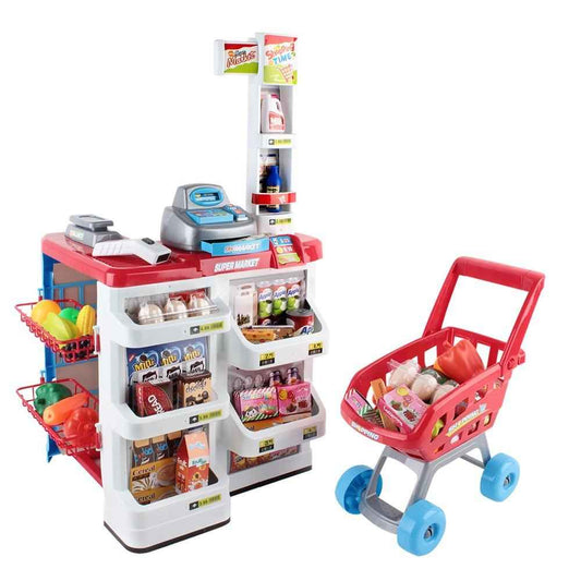 Supermarket Pretend Play Set - 24Pcs - Direct On Sale
