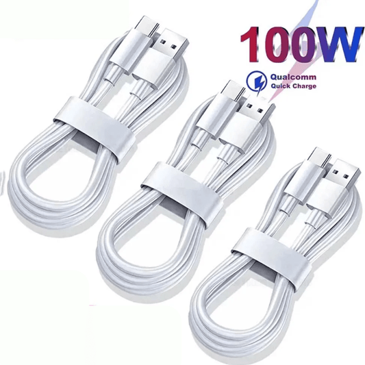 10A 100W Type C Super Fast Charging Cable USB C Cables - Direct On Sale