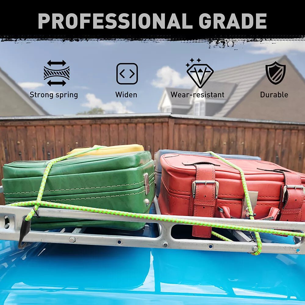 10Pcs Bungee Cords With Hook 40"/1m Outdoor Elastic Bungee Straps Luggage - Direct On Sale