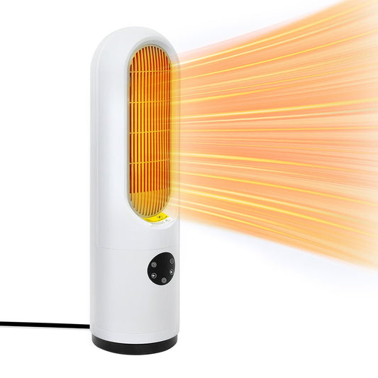 1200W Portable Electric Heater Fan Ceramic Heater Adjustable Winter - Direct On Sale