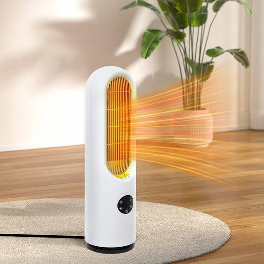 1200W Portable Electric Heater Fan Ceramic Heater Adjustable Winter - Direct On Sale