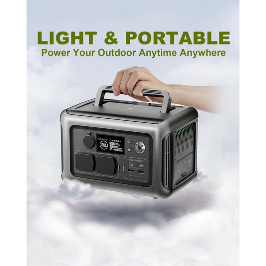 Power station AC outlets and USB ports