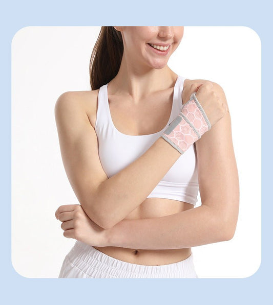 2 Pairs Black Breathable Sports Wrist Support Wrap - Fitness Gym Wristband for Badminton & Injury Prevention - Direct On Sale