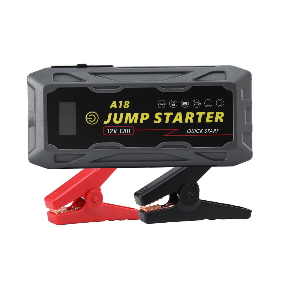 2000A Portable Car Jump Starter 12V Lithium Battery Booster Pack Power Bank & Jumper Cables - Direct On Sale