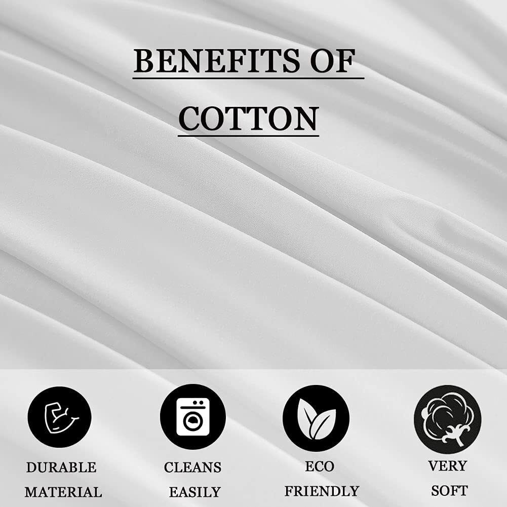 2000TC Egyptian Cotton Bed Flat Fitted Sheet Set - Direct On Sale