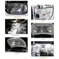 Heat Sound Deadening Insulation Mat Deadener Pad Car Auto Shield Cover - Available in 3 Sizes_7