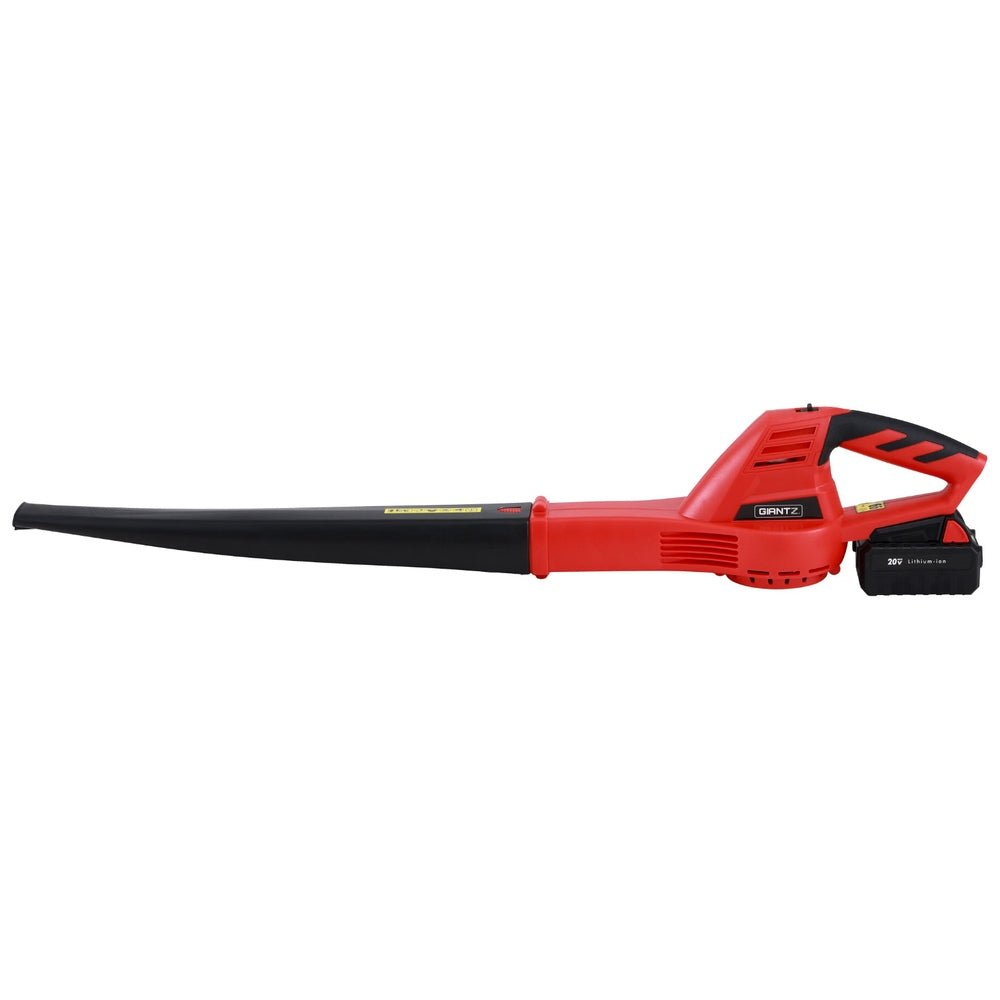 20V Cordless Leaf Blower 12000RPM Powerful Garden Electric Lawn Cleaner - Direct On Sale