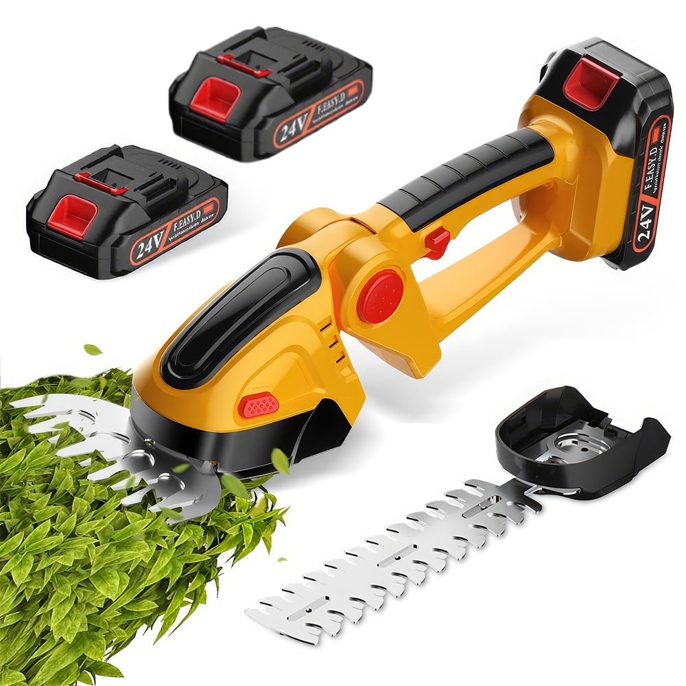 2-in-1 cordless grass shear and hedge trimmer