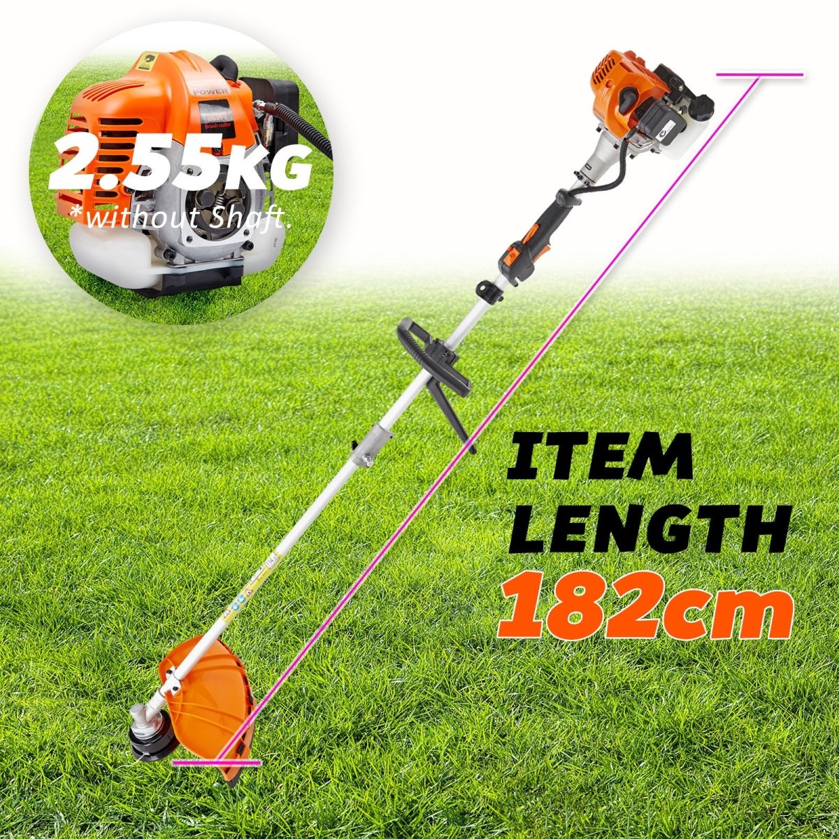 26cc Garden Whipper Snipper With 4 Blades - Direct On Sale