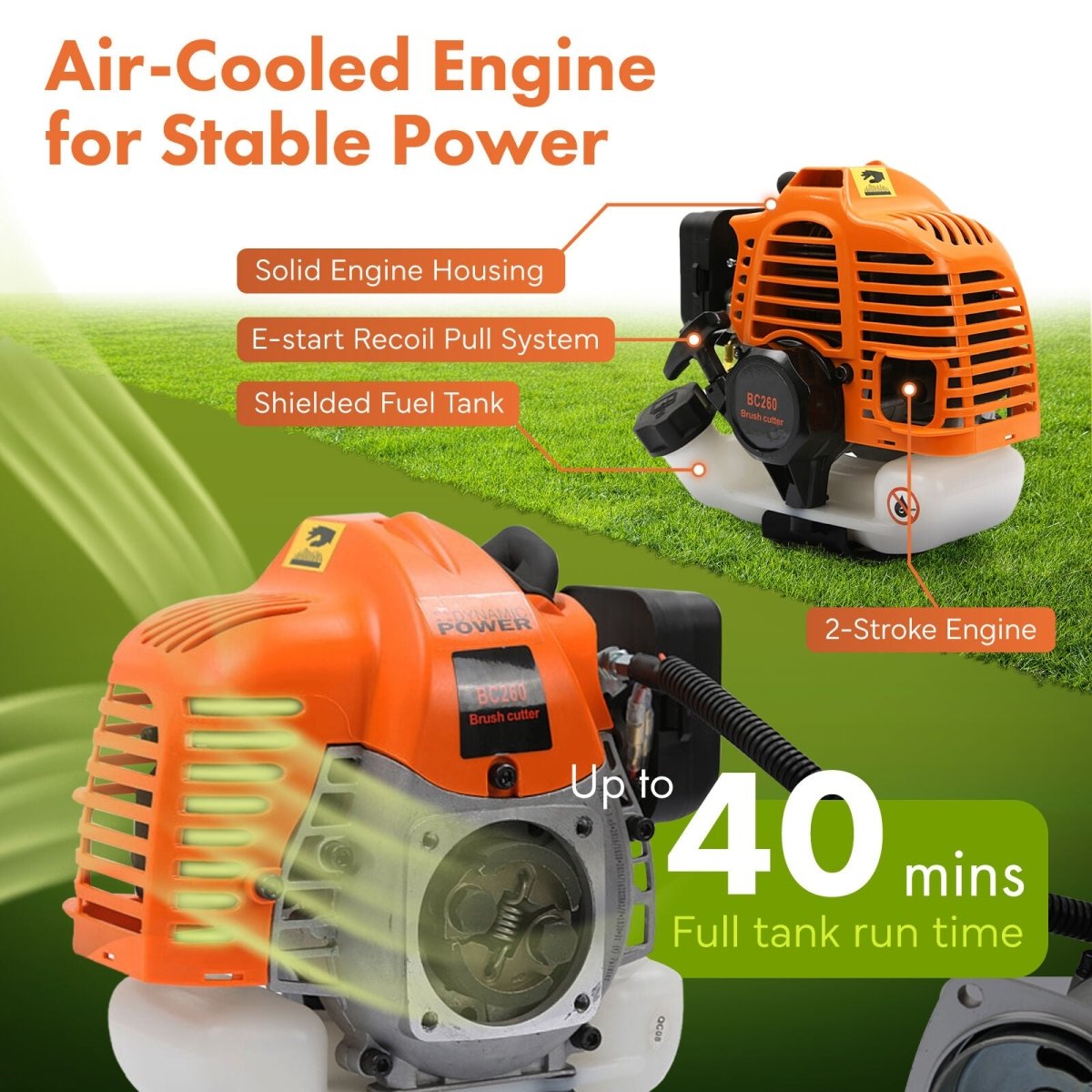 26cc Garden Whipper Snipper With 4 Blades - Direct On Sale