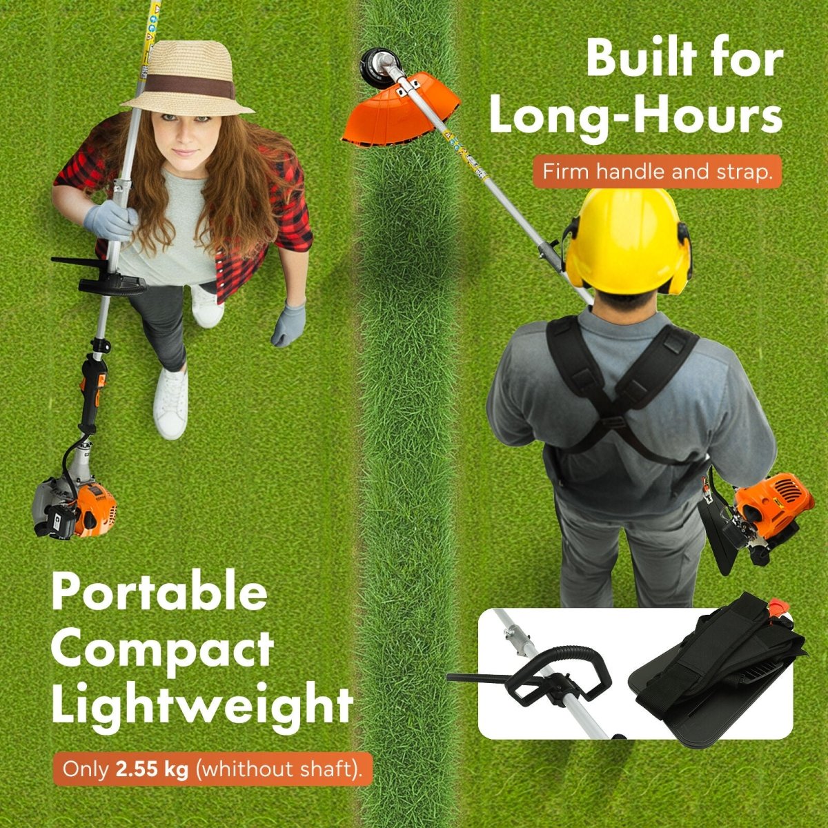26cc Garden Whipper Snipper With 4 Blades - Direct On Sale