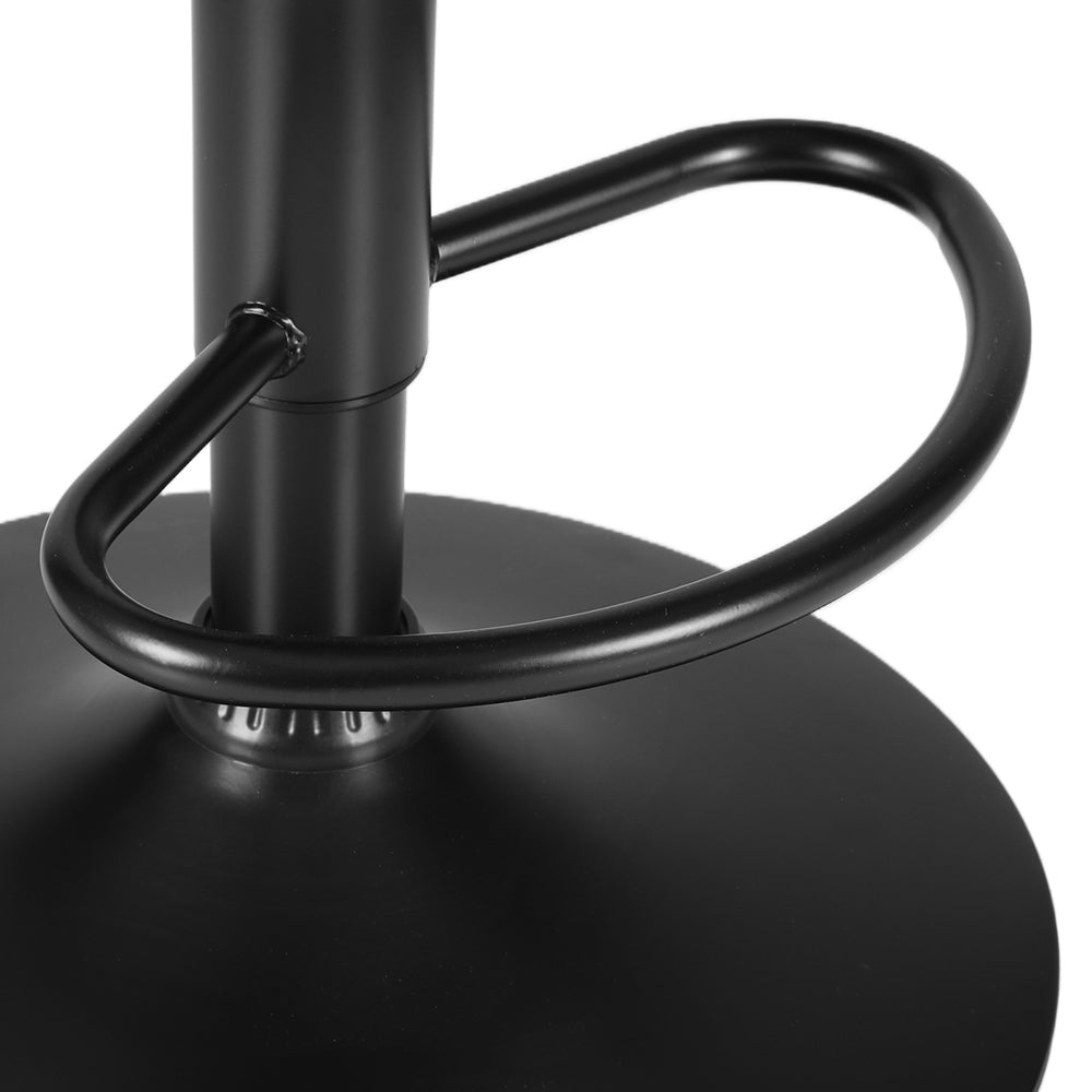 2x Bar Stools Kitchen Swivel Bar Stool Gas Lift Chairs Barstools Brown - Direct On Sale