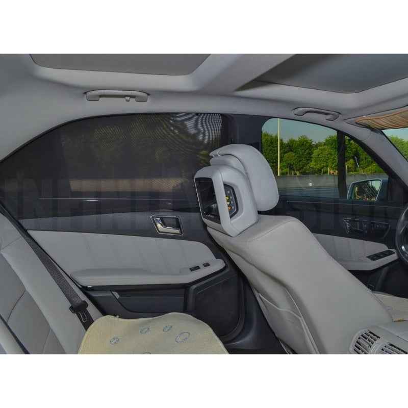 2x Universal Sun Shades Rear Side Seat Car Window Socks Baby Kids Protection (Pair) - Direct On Sale