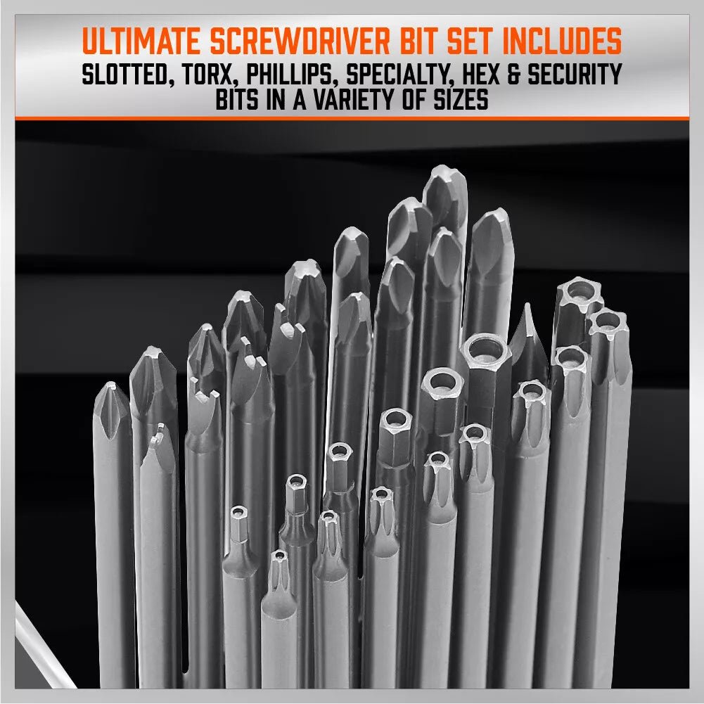 32 Pieces Extra Long Screwdriver Bit Set - Direct On Sale