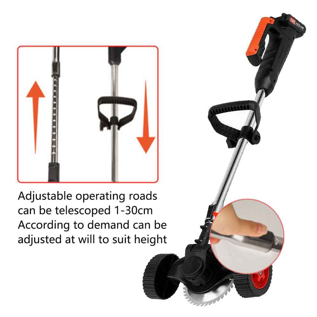 24V Electric Grass String Trimmer 3-in-1 Lawn Cutter Brush Mower Whipper Snipper 1300W