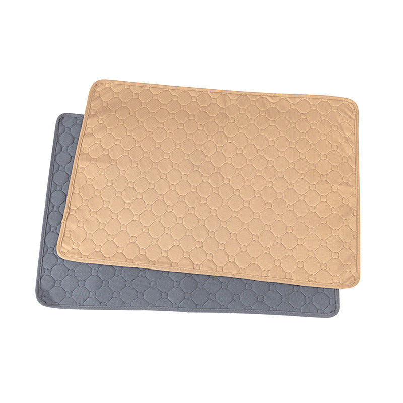 Dog pee pad in khaki tan