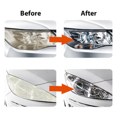 Heavy Duty Headlight Restoration Kit Car Lens Lamp Cleaning Sanding Repair Tools