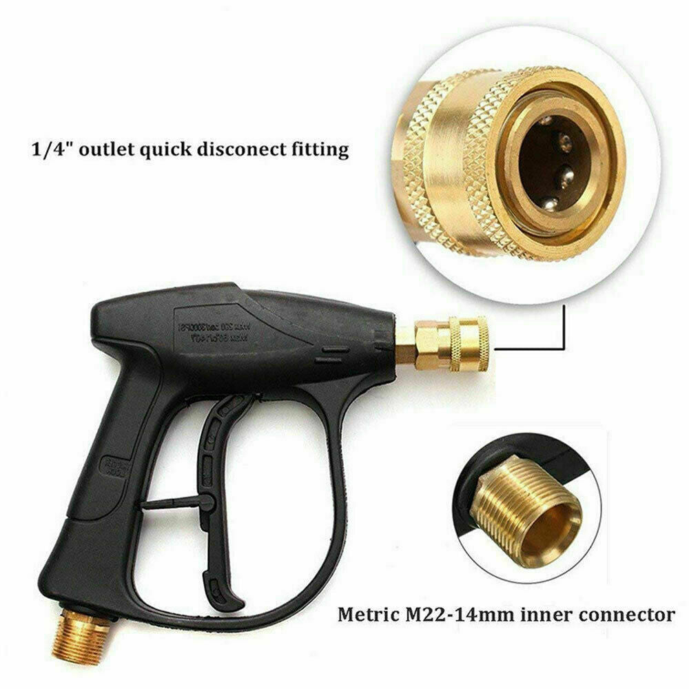 Snow foam cannon M22 connector fitting