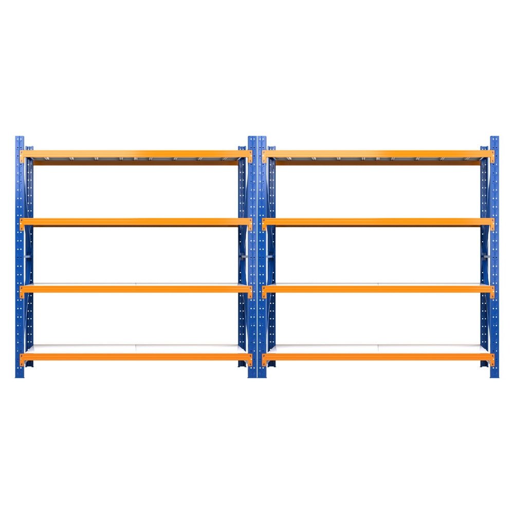 4Mx2M Heavy - Duty Warehouse Storage Rack Set Industrial Shelving - Direct On Sale