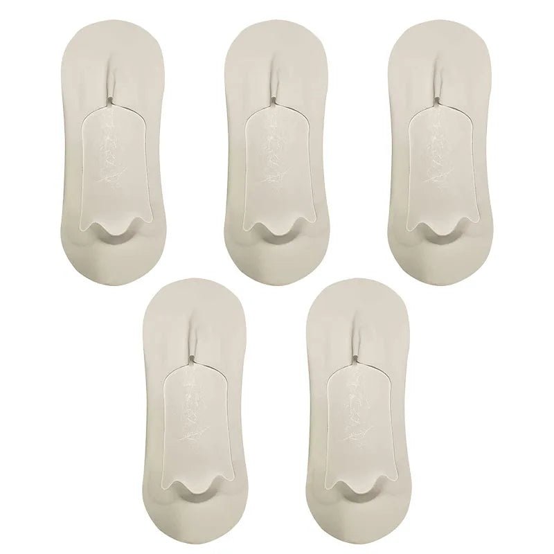 5 Pairs Summer Ultra - thin & Breathable No Show Socks - Direct On Sale