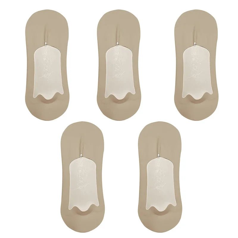 5 Pairs Summer Ultra - thin & Breathable No Show Socks - Direct On Sale