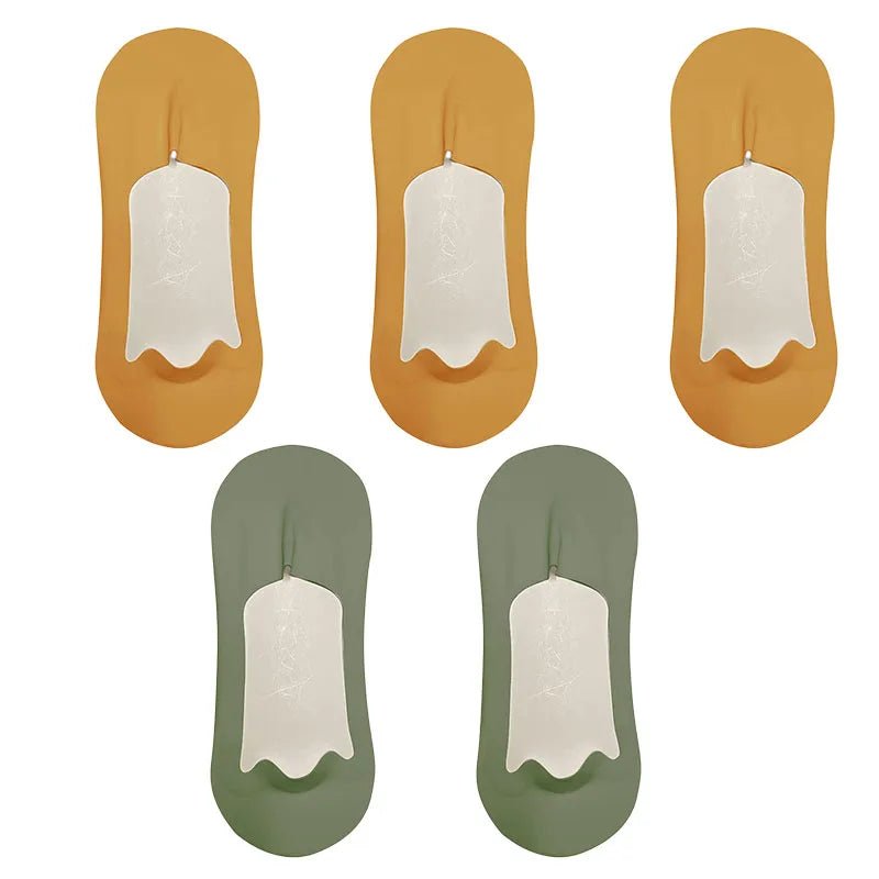 5 Pairs Summer Ultra - thin & Breathable No Show Socks - Direct On Sale