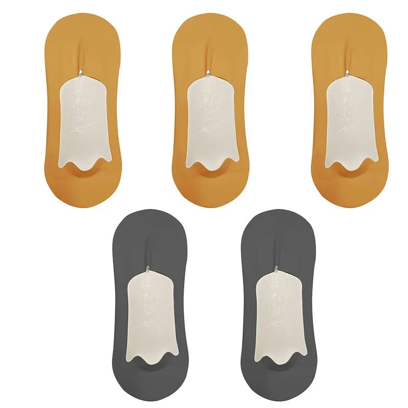 5 Pairs Summer Ultra - thin & Breathable No Show Socks - Direct On Sale