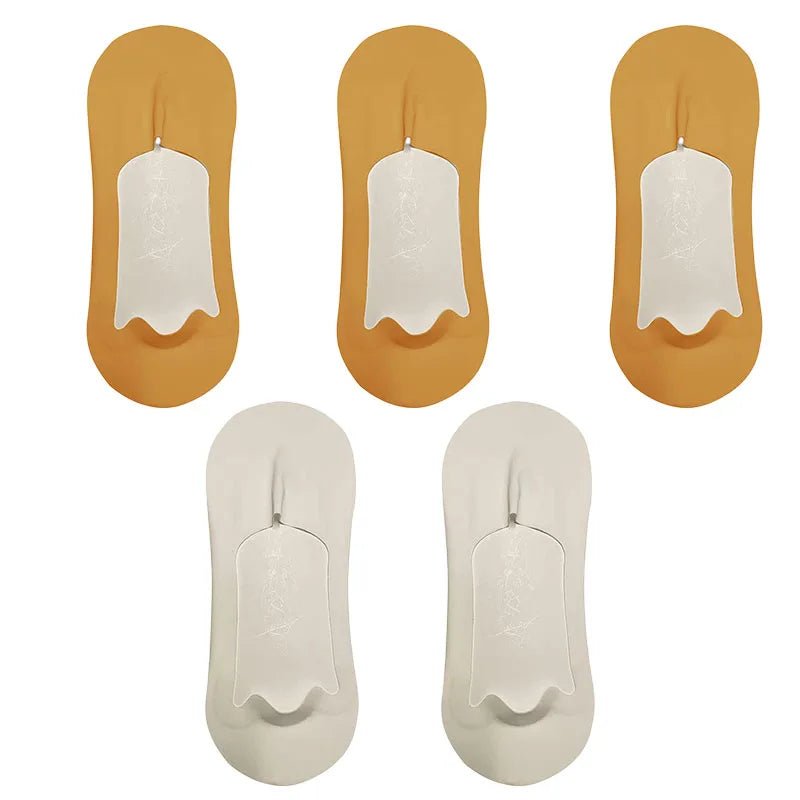 5 Pairs Summer Ultra - thin & Breathable No Show Socks - Direct On Sale