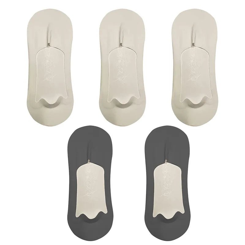 5 Pairs Summer Ultra - thin & Breathable No Show Socks - Direct On Sale