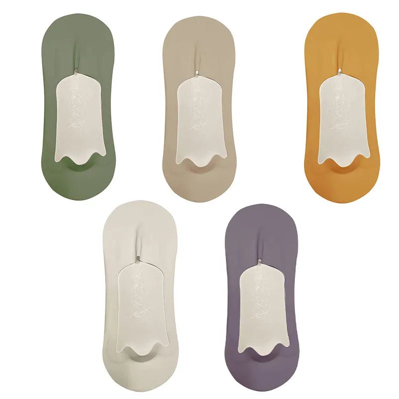 5 Pairs Summer Ultra - thin & Breathable No Show Socks - Direct On Sale
