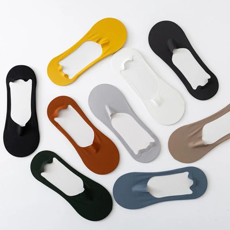 5 Pairs Summer Ultra - thin & Breathable No Show Socks - Direct On Sale