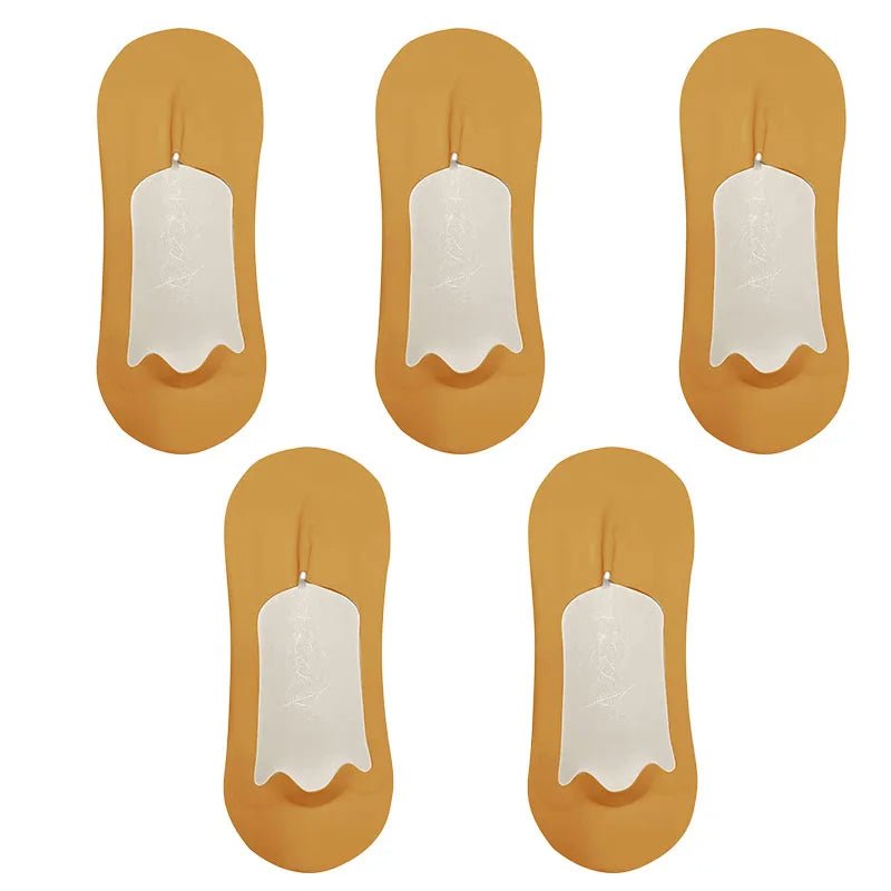 5 Pairs Summer Ultra - thin & Breathable No Show Socks - Direct On Sale