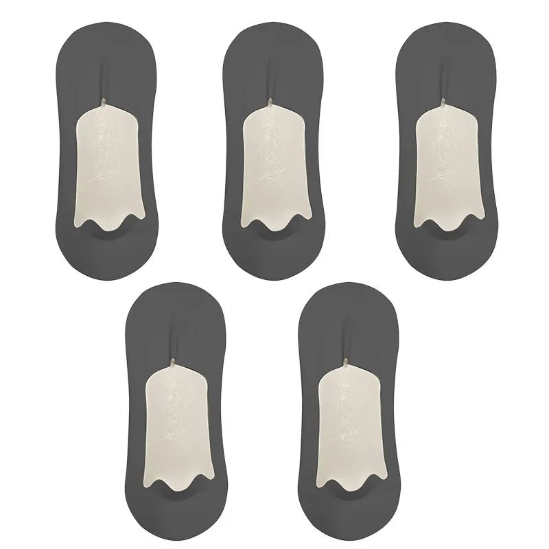 5 Pairs Summer Ultra - thin & Breathable No Show Socks - Direct On Sale