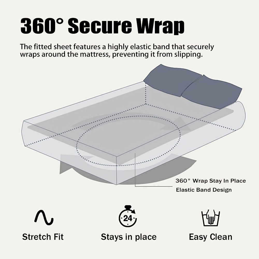 Machine washable quilted mattress protector