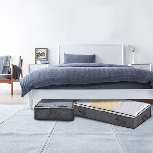 Under Bed Storage Bags – 90L Large Capacity Clothes Storage Organisers (4 Pack)