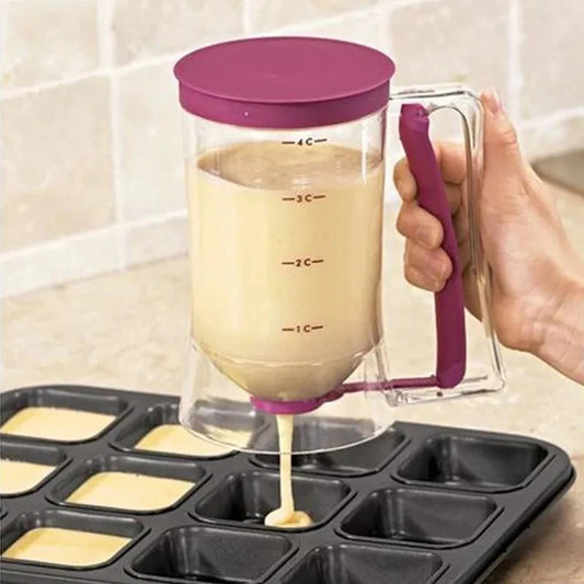 Purple Cake Batter Dispenser 900ml