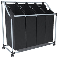 Laundry Sorter With 4 Sorting Bags