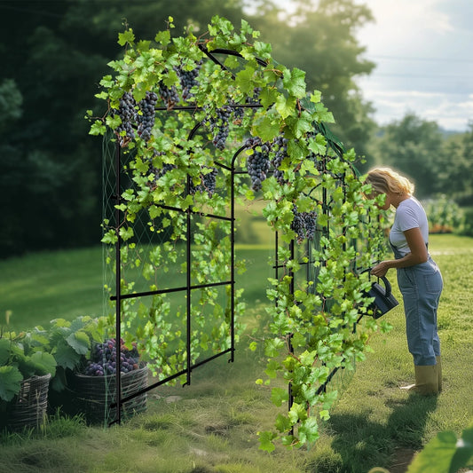 Strong Climbing Frame U-Shaped Garden Trellis for Tomato Climbing Plants Vegetable