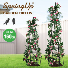 Garden Plants Support Obelisk Trellis Climbing Frame Rose Vine Tomato Stand