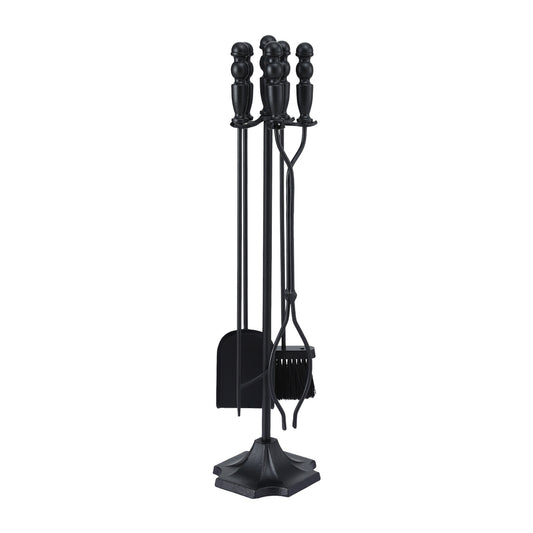 Fireplace Tool Set Fire Place Tools Poker Brush Shovel Stand Tongs