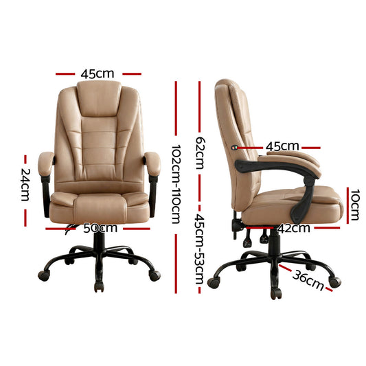 Massage Office Chair – Premium Comfort with Built-In Vibration Massage