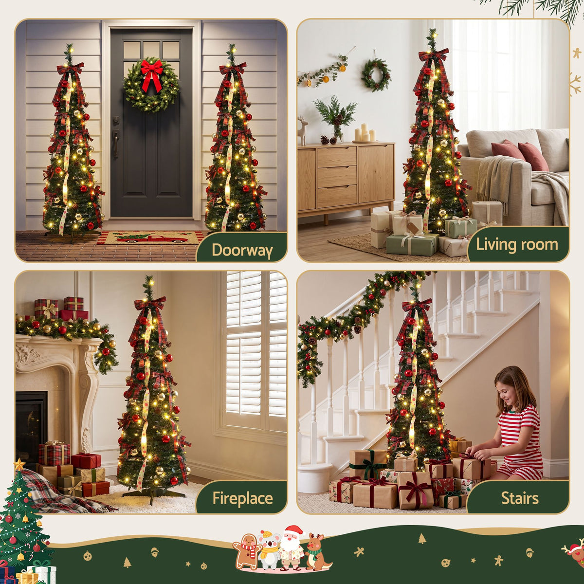 Storage bag included with the tree