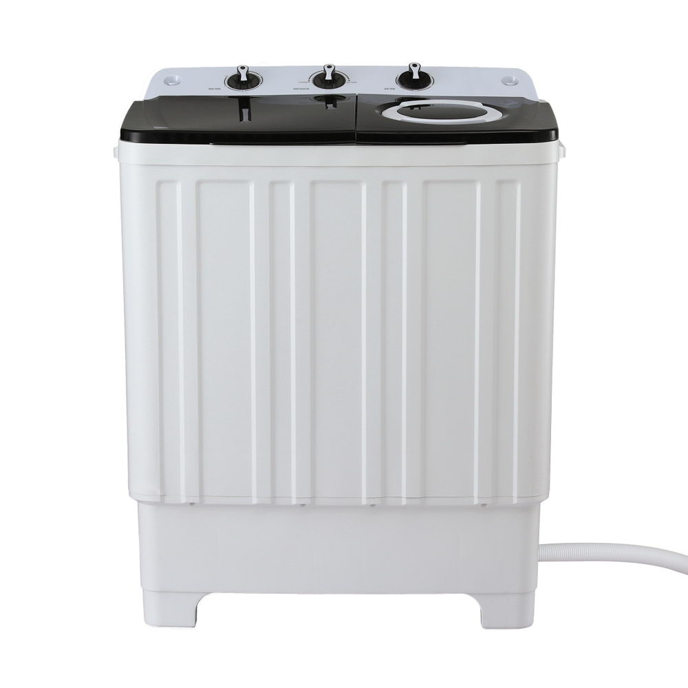 Portable Twin Tub Washing Machine – 7kg Wash, 4kg Spin, Compact