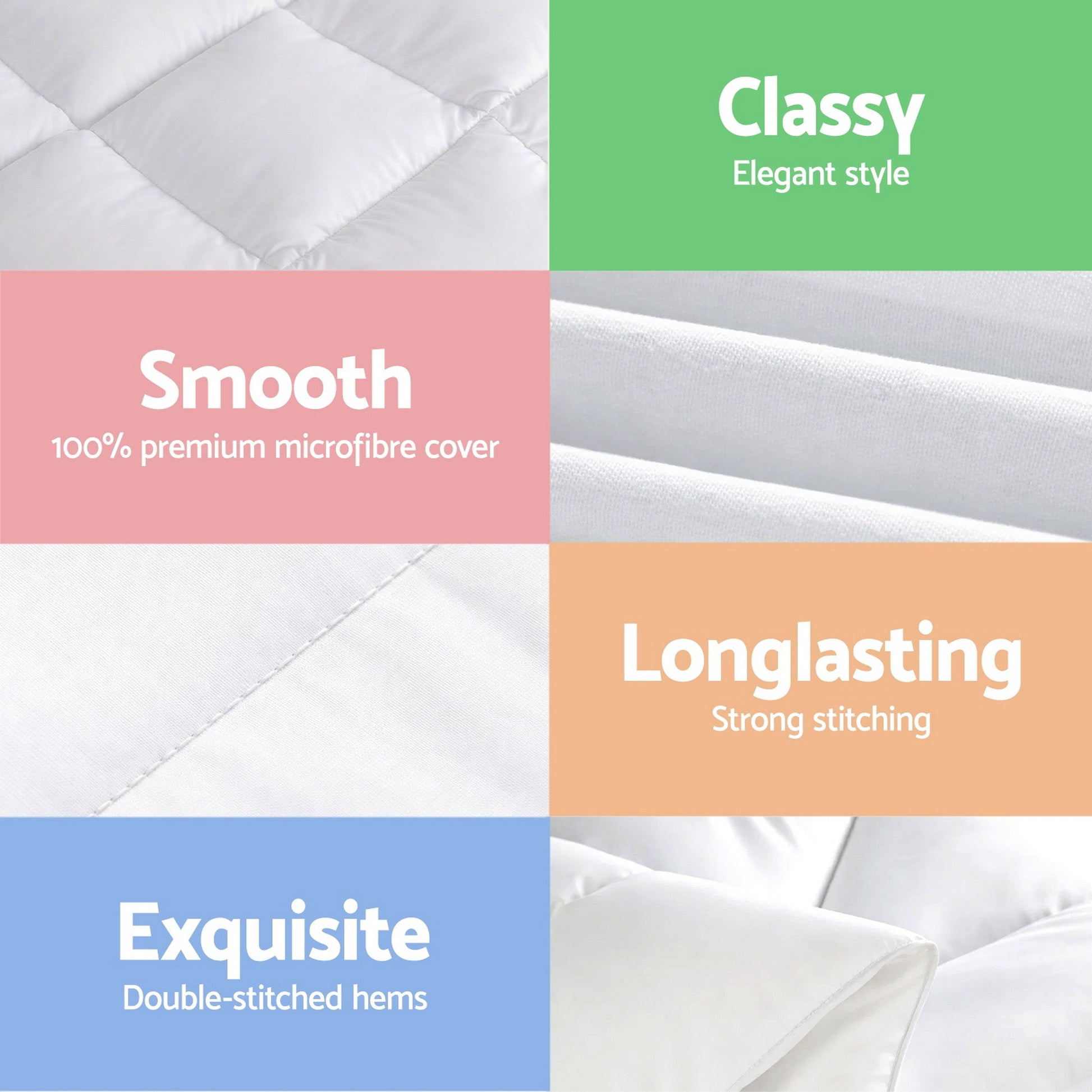 500GSM super king wool quilt vacuum-packed for delivery