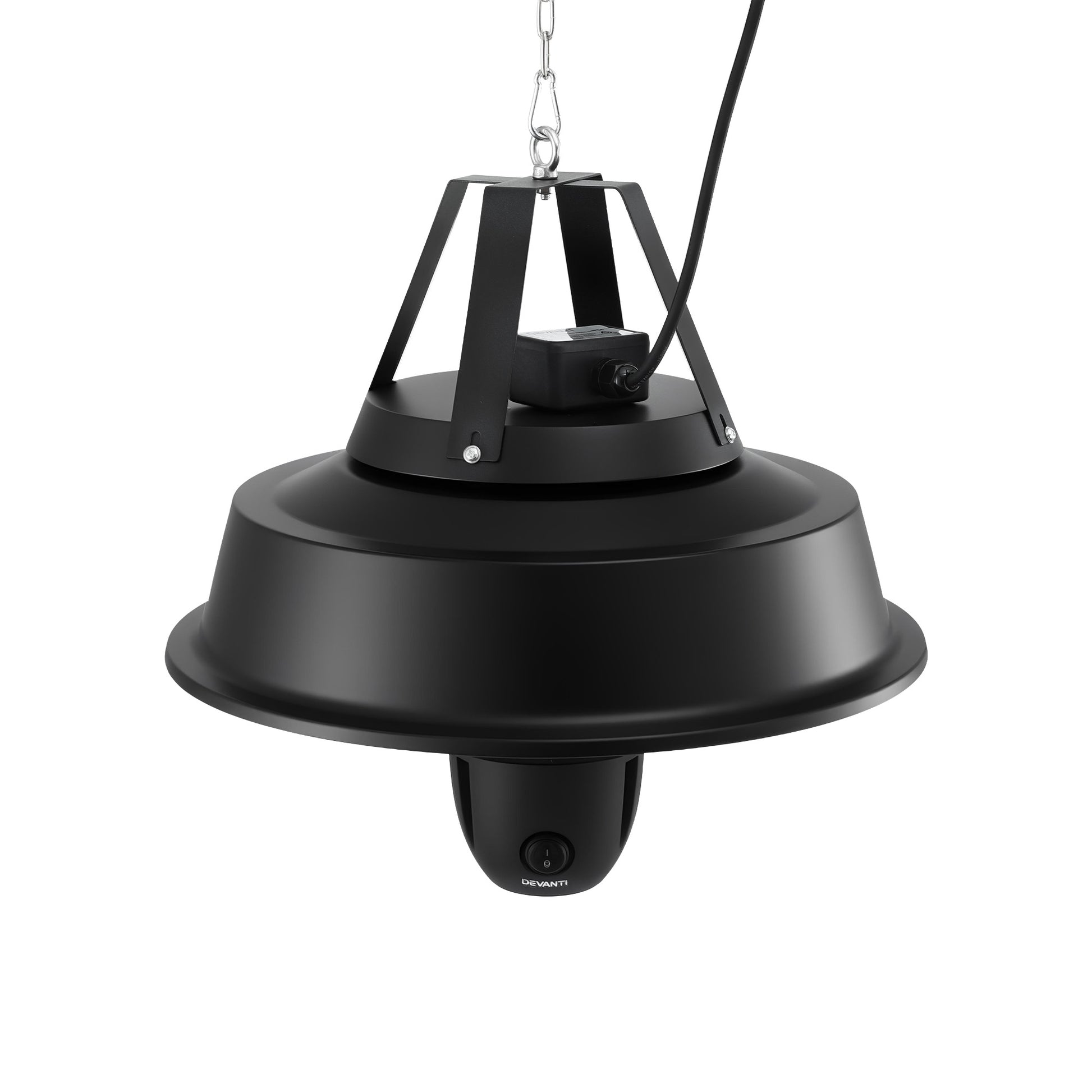 Infrared heater radiating 360 degree warmth